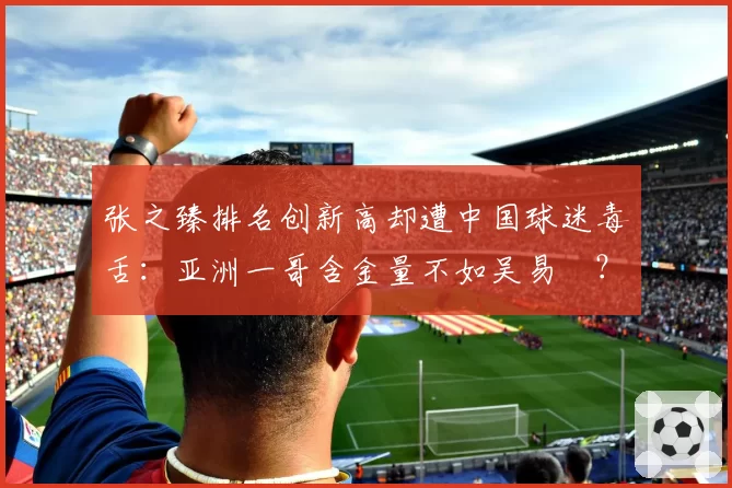 张之臻排名创新高却遭中国球迷毒舌：亚洲一哥含金量不如吴易昺？