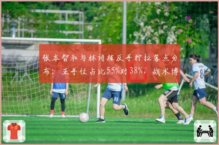 张本智和与林诗栋反手拧拉落点分布：正手位占比55%对38%，战术博弈